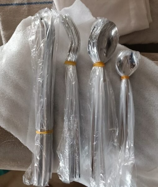 Stainless Steel Flatware Set photo review